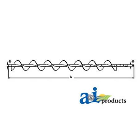 Aftermarket 71365776 Auger, Front Cylinder Distribution A-71365776-AI